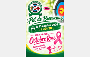 Pot de bienvenue "Adulte" et tir ludique Octobre Rose