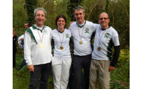 Nos archers se distinguent en tir en campagne