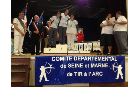 Podiums Départementaux Tir Beursault pour Cesson