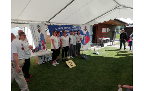 L'équipe féminine sacrée Championne Départementale de Seine et Marne !